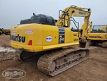 Back of used Komatsu in yard